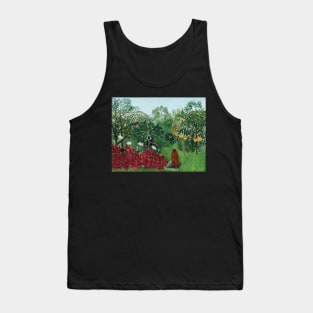 Tropical Forest with Monkeys, 1910 Tank Top